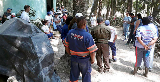 GUARULHOS – Sindicato continua com o trabalho na base e visita os Servidores da Proguaru