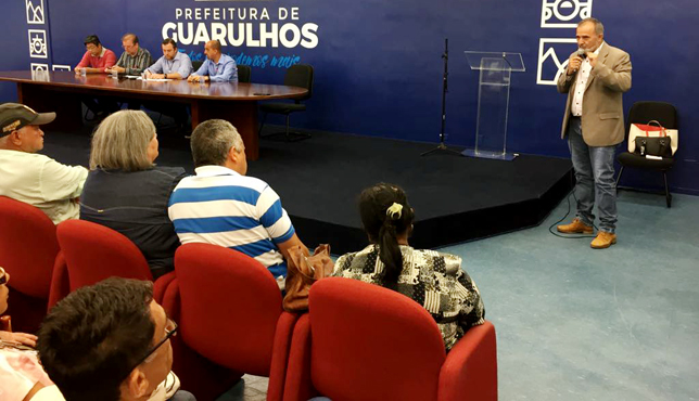 GUARULHOS – STAP apoia movimento popular  por melhorias na Saúde. Presidente Aires esteve lá