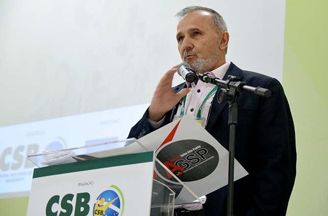 CSB – 1º dia do Congresso Estadual conta  com a presença de dirigentes da Fesspmesp