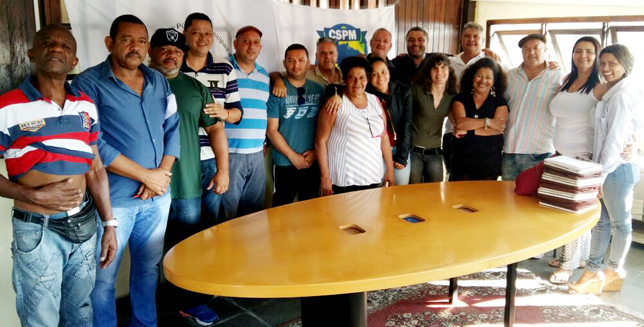 Equipe de eleição da Fesspmesp não para! Em Rio Grande da Serra, Chapa 1 é reeleita
