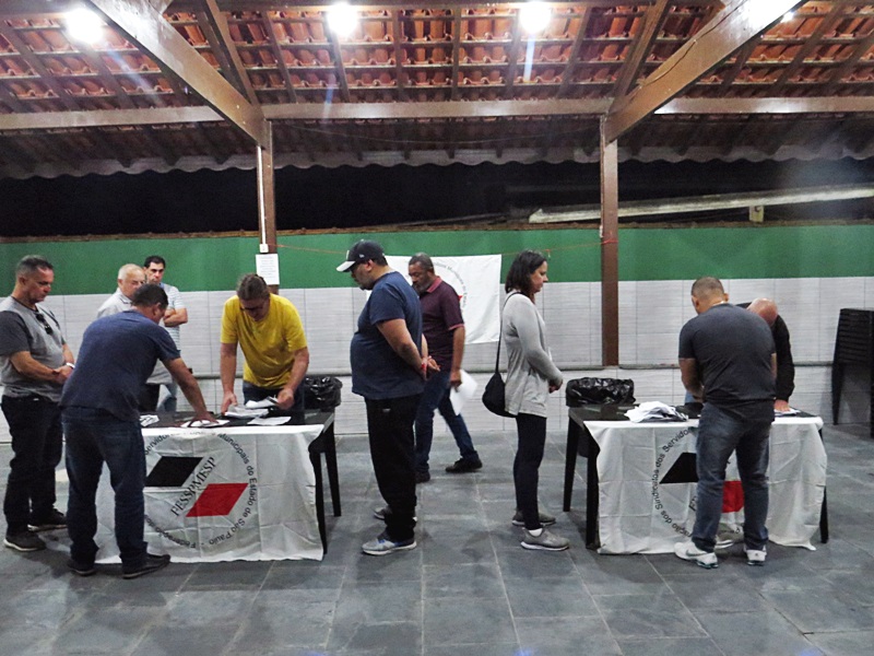 Finalizada eleições sindicais em Bertioga, Chapa 1 eleita