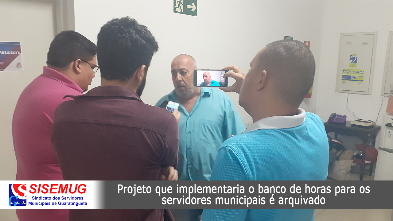 Projeto que implementaria banco de horas é arquivado pelo prefeito de Guaratinguetá