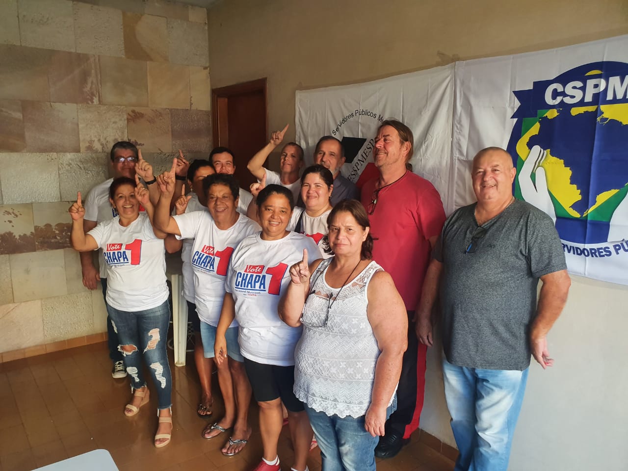 Eleições Sindicais finalizadas em Tietê com a coordenação FESSPMESP, Chapa 01 eleita