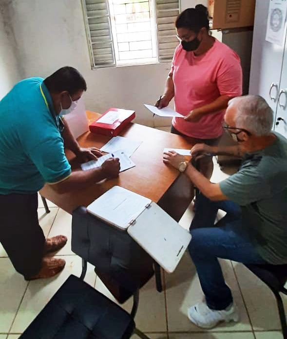 Equipe de Eleições FESSPMESP realiza o pleito eleitoral sindical hoje em Herculândia
