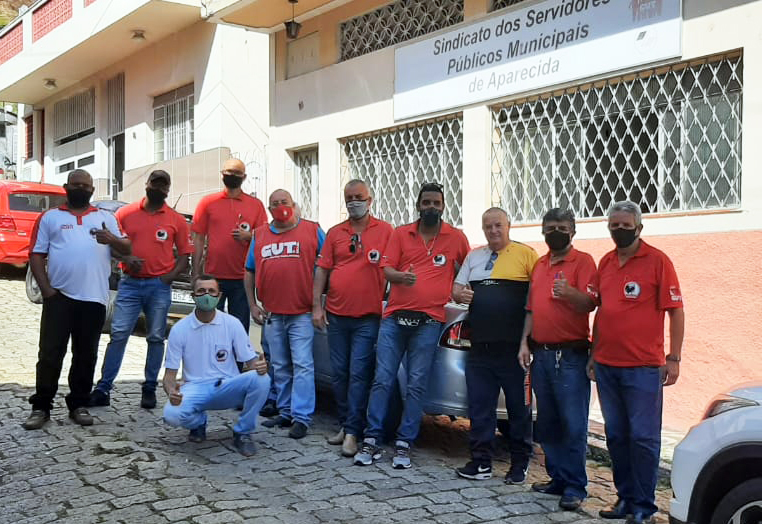 Equipe FESSPMESP realiza eleições sindicais em Aparecida/SP