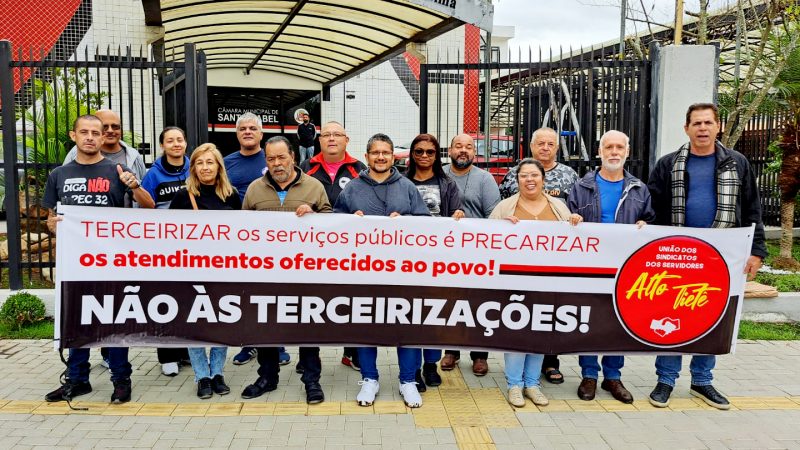 Santa Isabel/SP | Dirigentes do Alto Tietê retomam com força total a luta contra as terceirizações